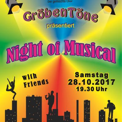 28.10.2017 Chorkonzert - Night Of Musical