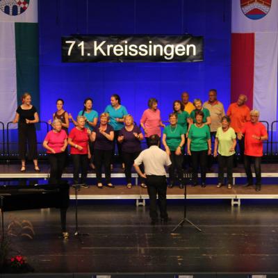 02.08.2022 Beim 71. Kreissingen