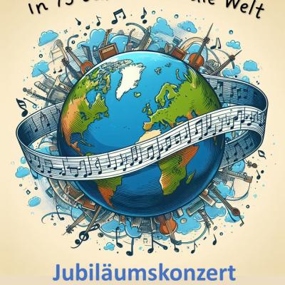 26.10.2024 Jubilaumkonzert - Plakat